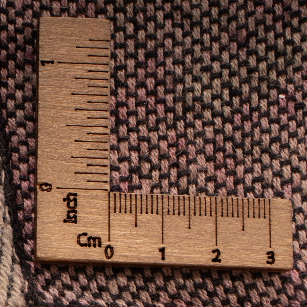 Wollen tapijt - 195 x 136 cm - roest