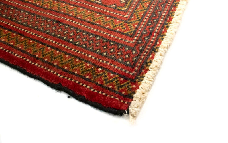 Turkaman tapijt - 130 x 60 cm - rood