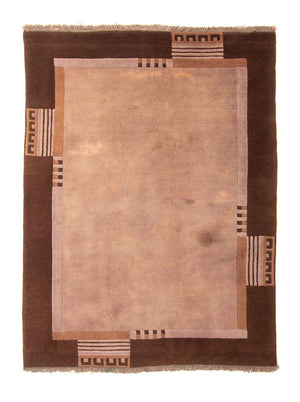 Nepal tapijt - 193 x 142 cm - lichtbruin