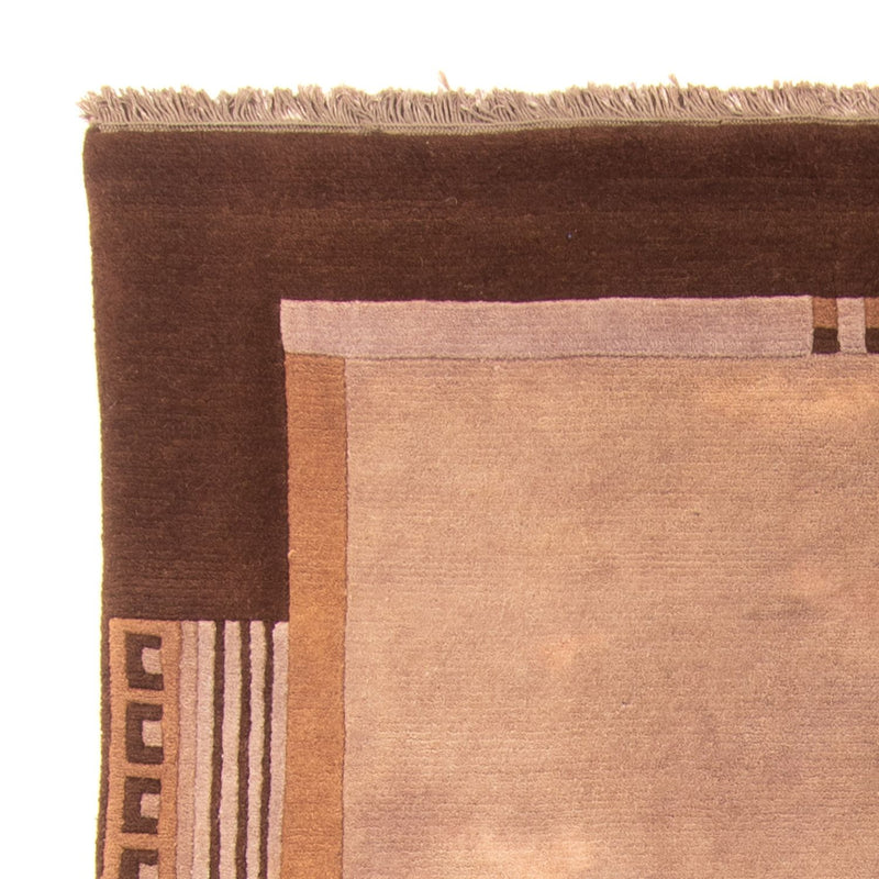 Nepal tapijt - 193 x 142 cm - lichtbruin