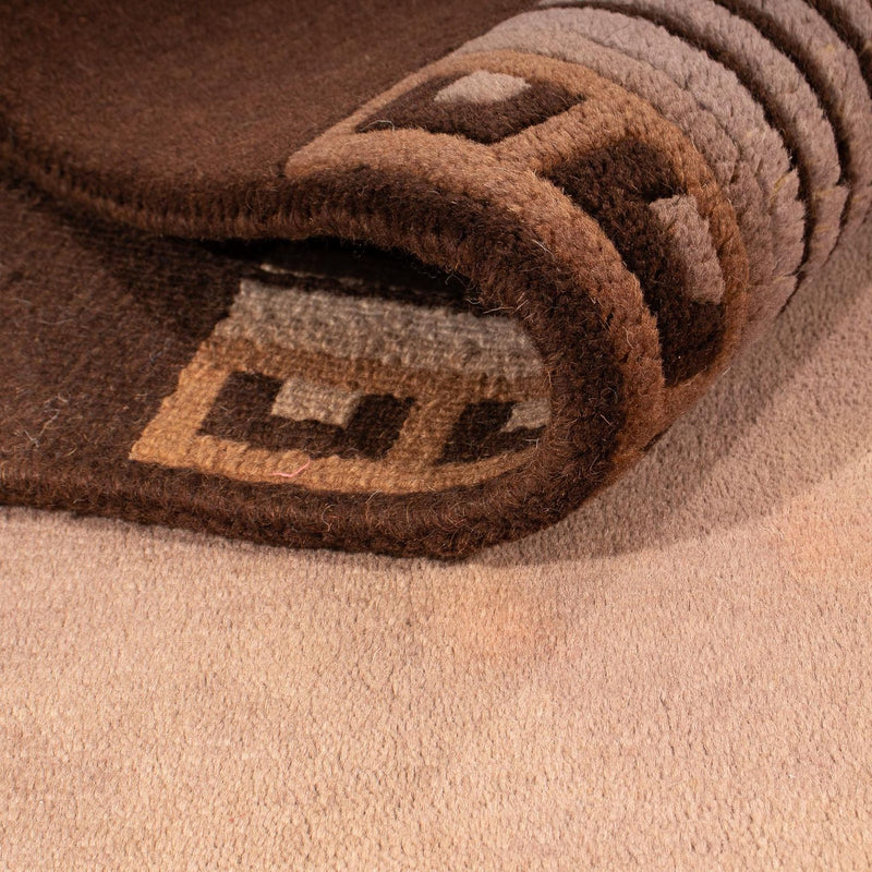 Nepal tapijt - 193 x 142 cm - lichtbruin