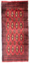 Turkaman tapijt - 130 x 60 cm - rood