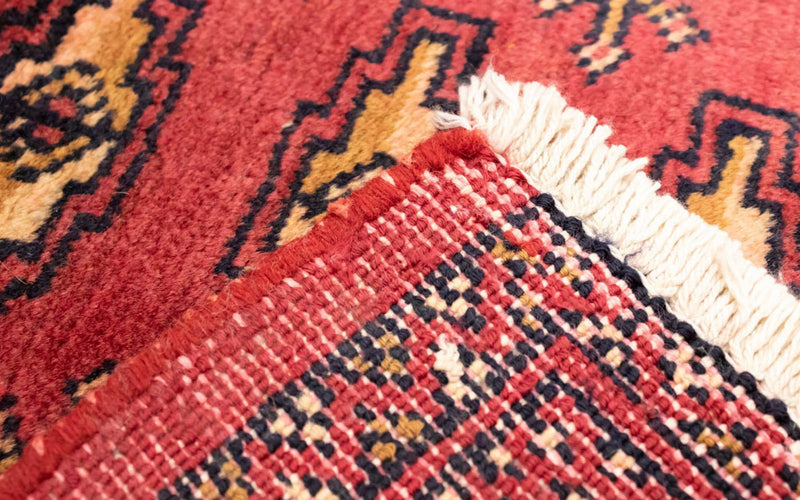 Turkaman tapijt - 130 x 60 cm - rood