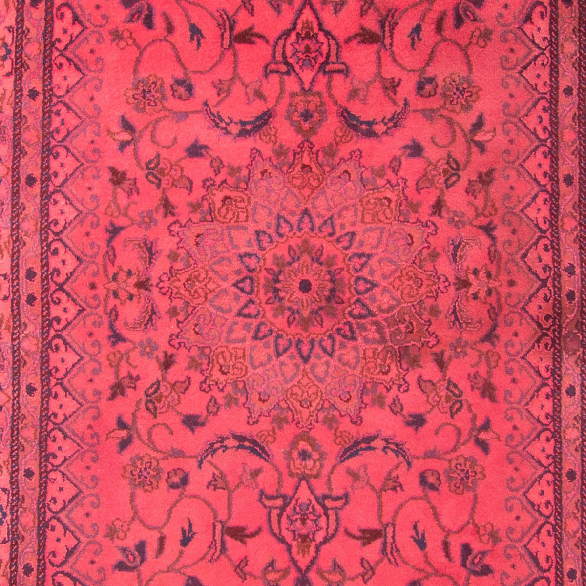 Perzisch tapijt - Nain - 195 x 120 cm - licht rood
