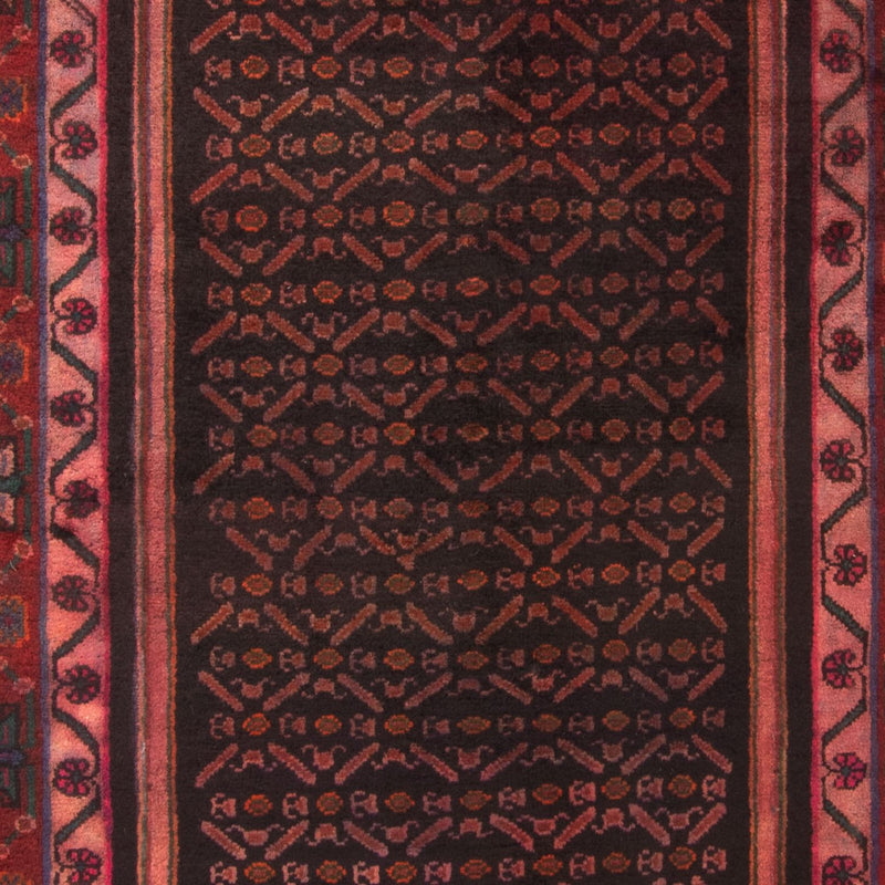 Perzisch Tapijt - Nomadisch - 300 x 155 cm - donkerrood