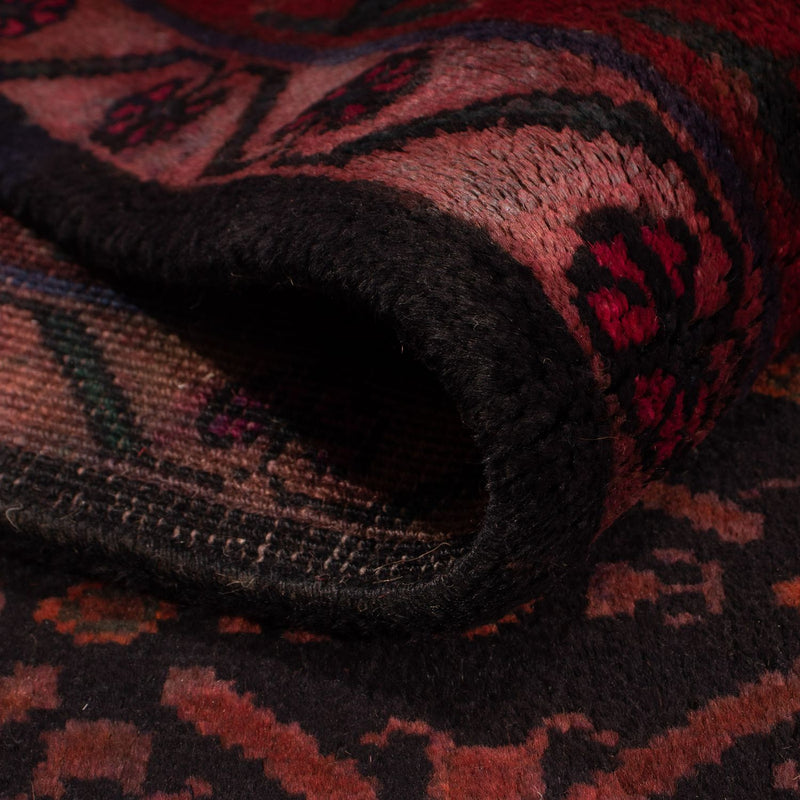 Perzisch Tapijt - Nomadisch - 300 x 155 cm - donkerrood