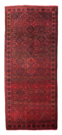 Loper Perzisch Tapijt - Nomadisch - 323 x 115 cm - donkerrood
