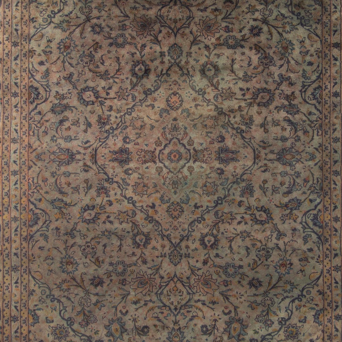 Perzisch tapijt - Keshan - 350 x 250 cm - donkerbruin