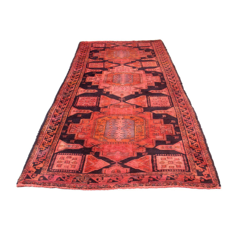 Loper Perzisch Tapijt - Nomadisch - 345 x 125 cm - licht rood