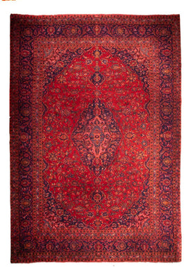 Perzisch tapijt - Keshan - 425 x 300 cm - rood