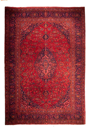 Perzisch tapijt - Keshan - 425 x 300 cm - rood
