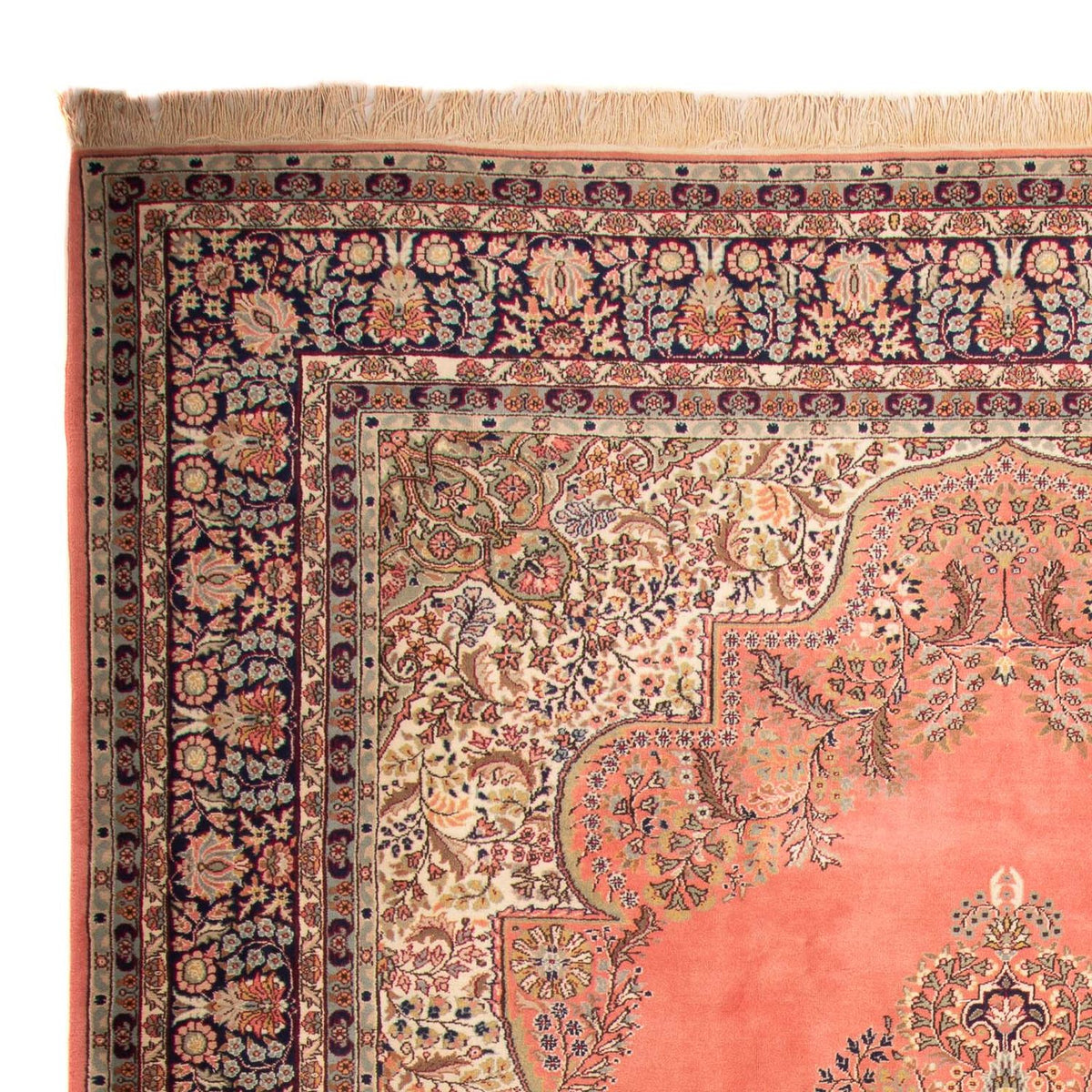 Oosters tapijt - Keshan - Indus - 383 x 283 cm - beige