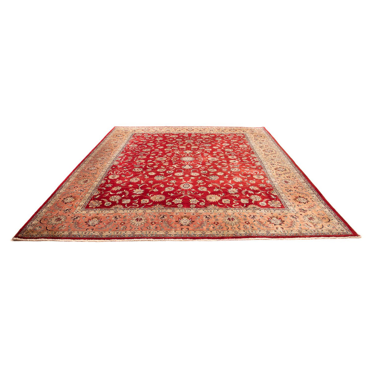 Oosters tapijt - Tabriz - 363 x 280 cm - donkerrood