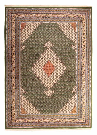 Indo Mir Tapijt 240x348cm - Oosters Tapijt - groen