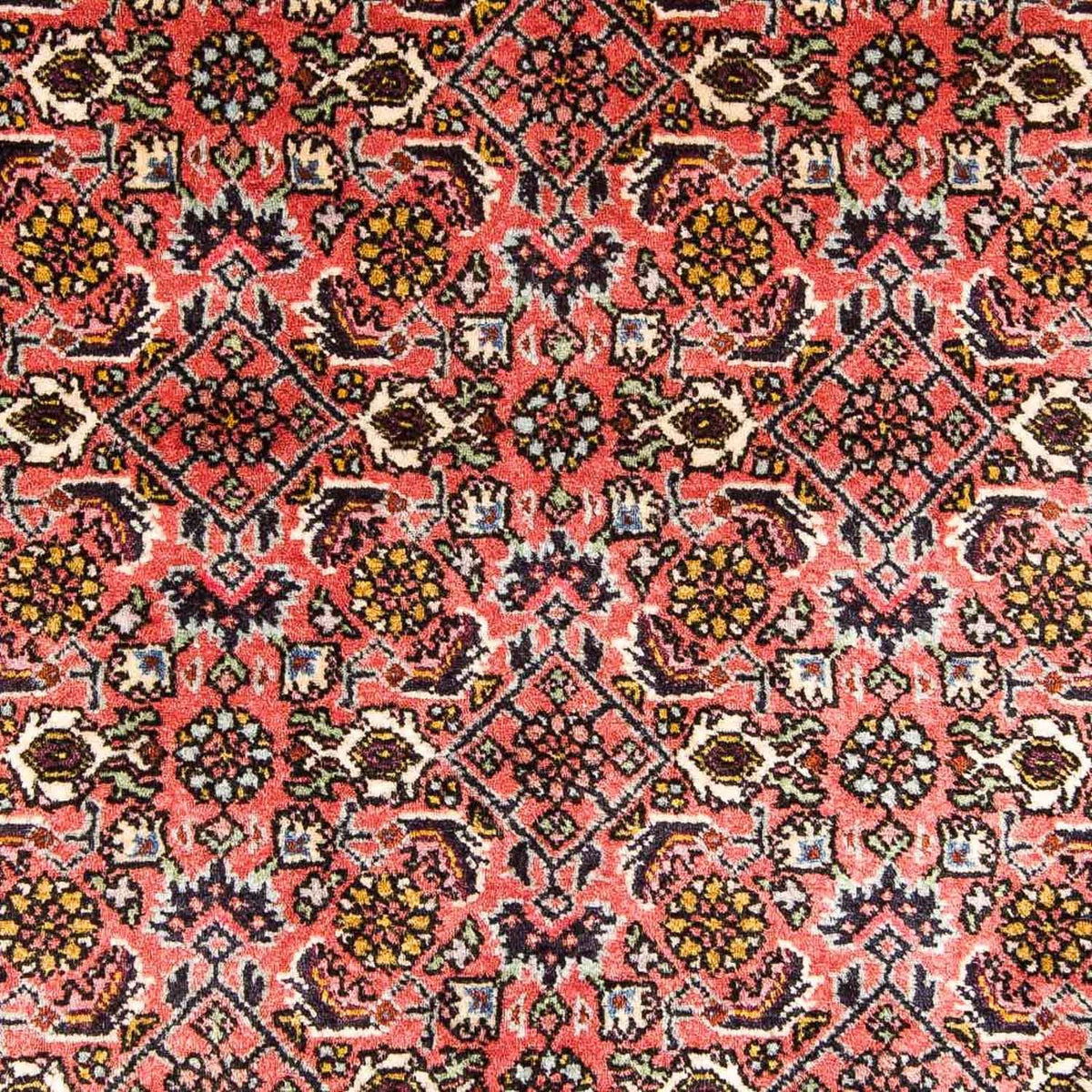 Loper Perzisch tapijt - Bijar - 301 x 87 cm - rood