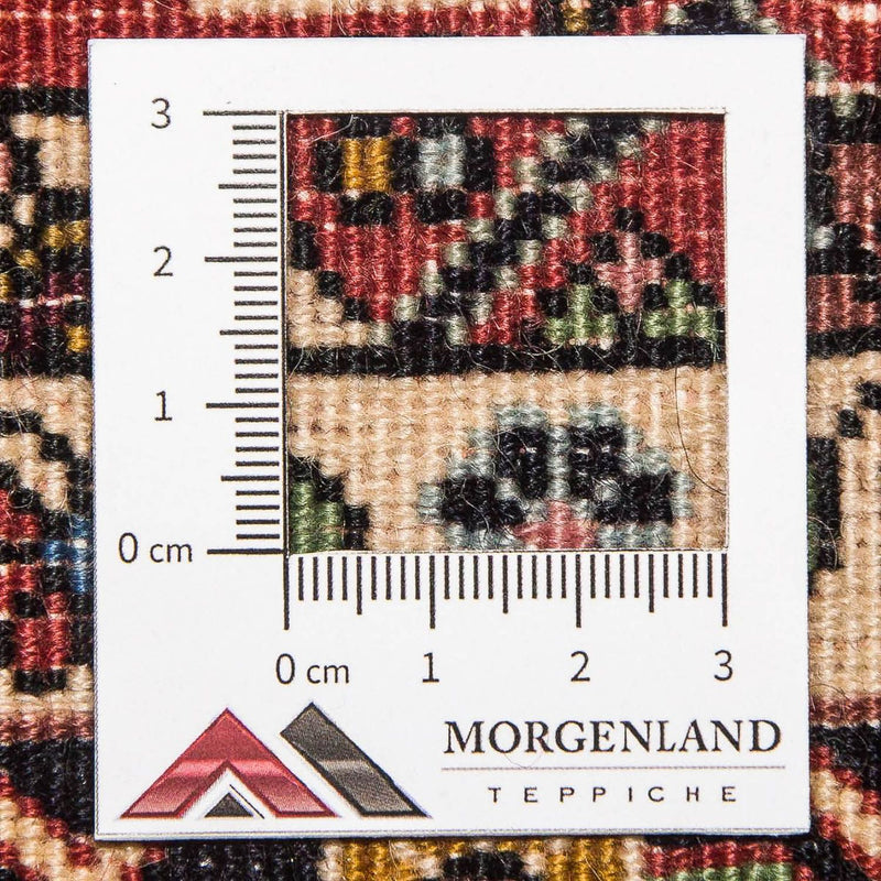 Loper Perzisch tapijt - Bijar - 301 x 87 cm - rood