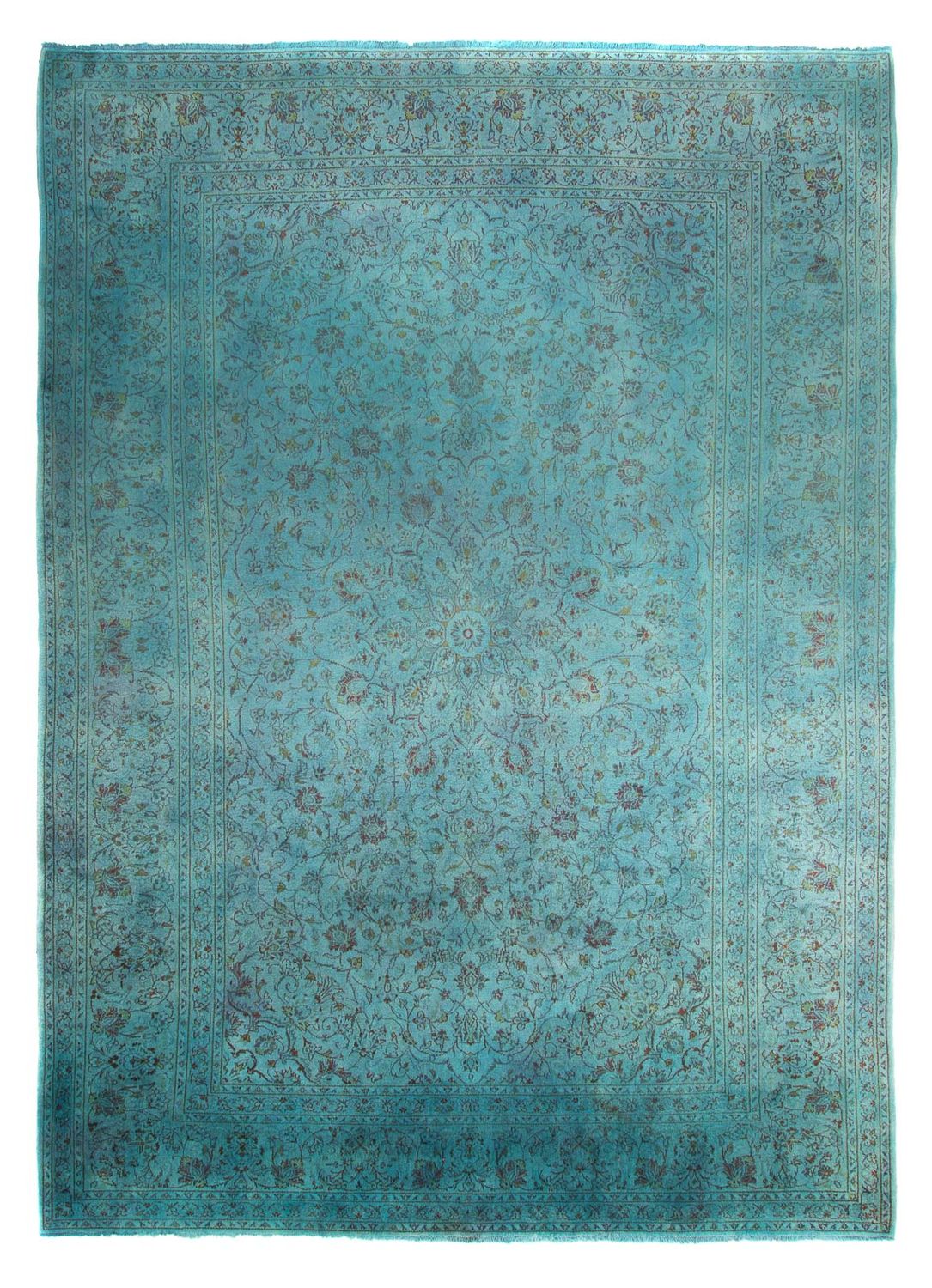 Perzisch tapijt - Keshan - 350 x 244 cm - blauw