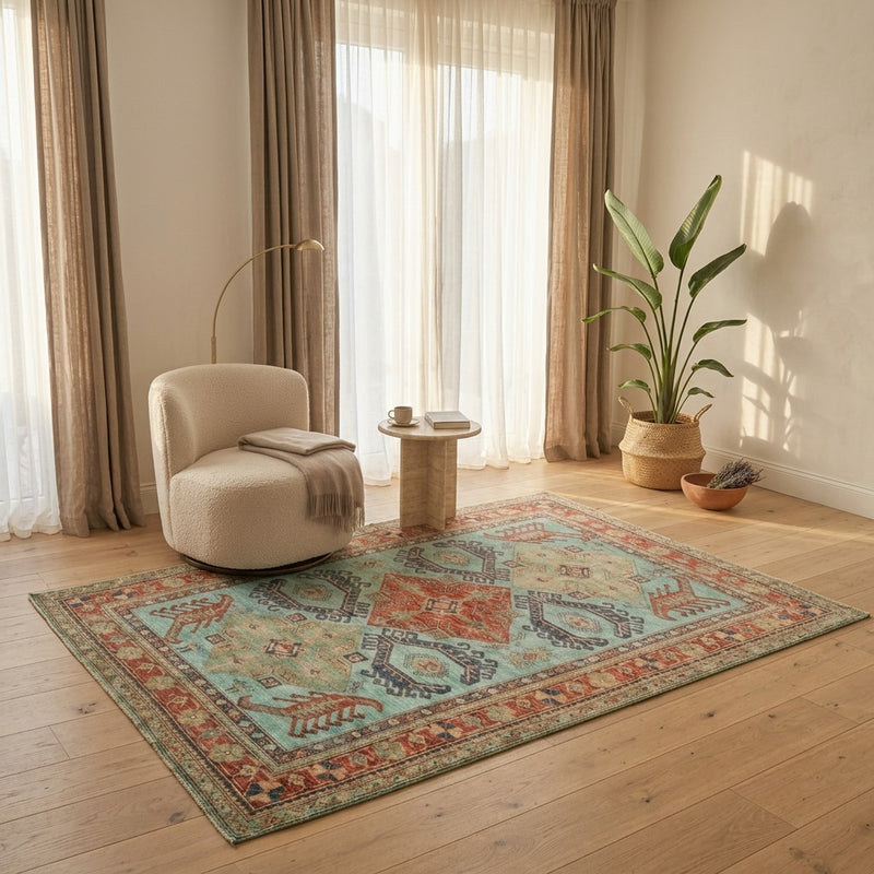 Kazak Tapijt 186x267cm - Oosters Tapijt