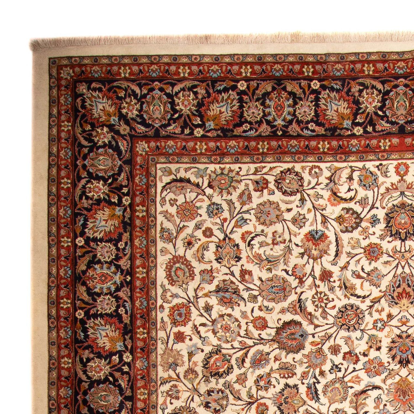Indo Sarouk Tapijt 380x260cm - Oosters Tapijt