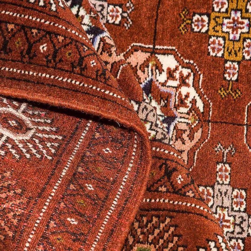 Turkaman tapijt - 154 x 103 cm - bruin