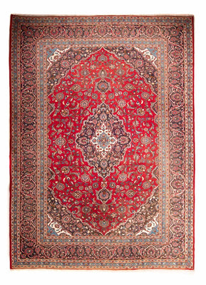 Perzisch tapijt - Keshan - 401 x 291 cm - rood