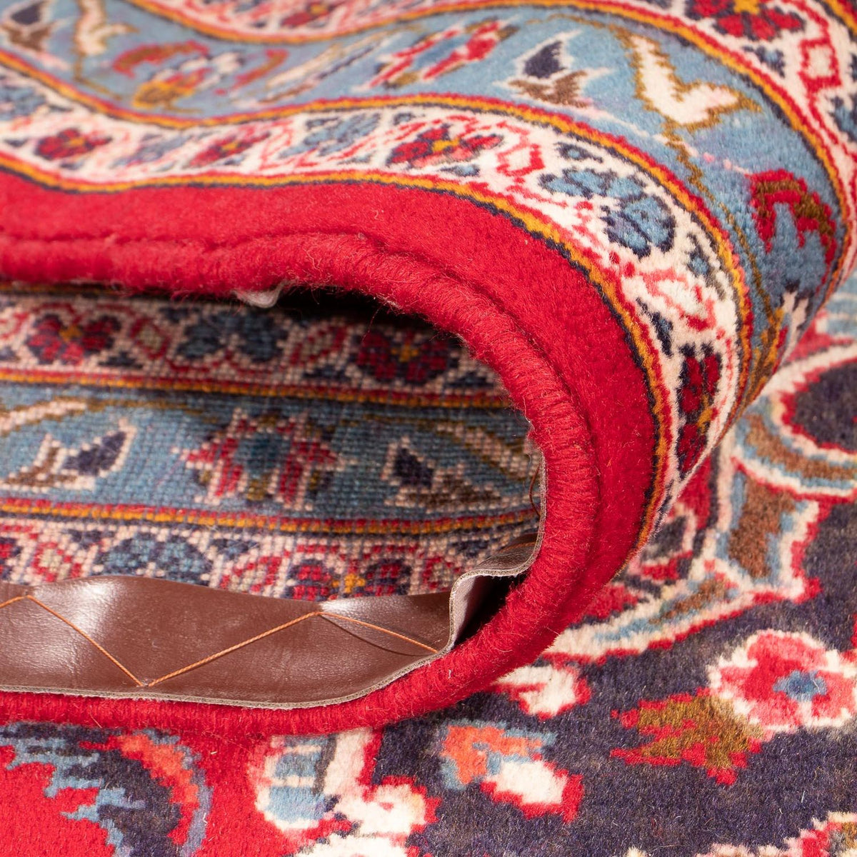 Perzisch tapijt - Keshan - 401 x 291 cm - rood