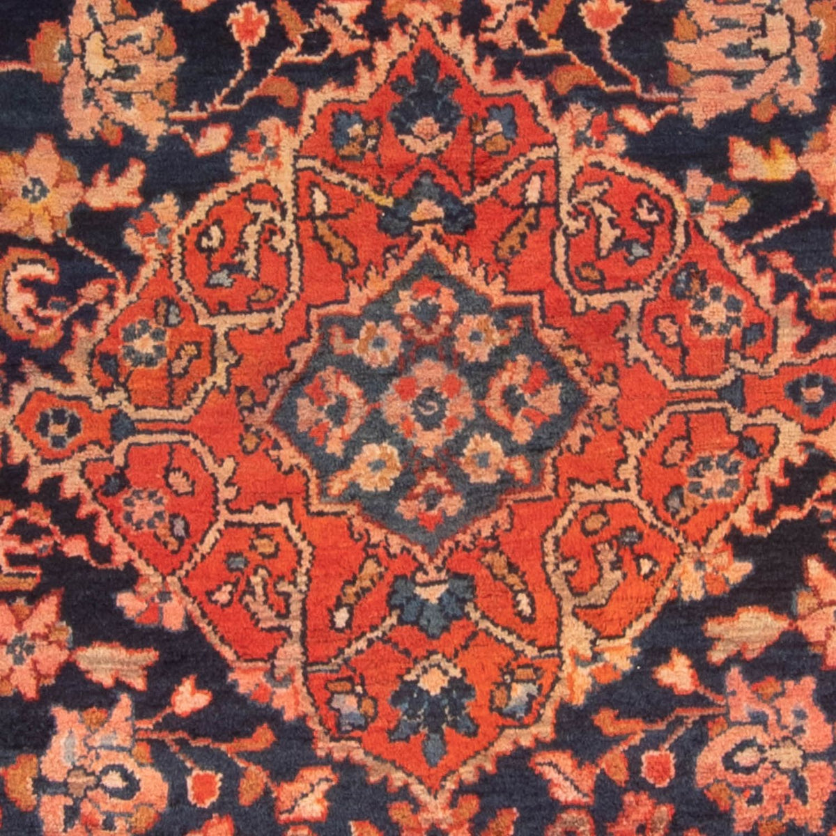 Perzisch Tapijt - Nomadisch - 364 x 197 cm - donkerblauw