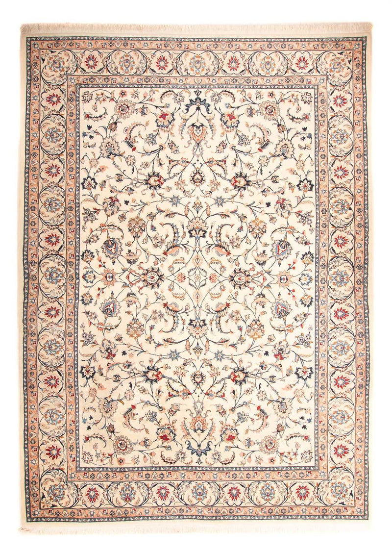 Perzisch tapijt - Nain - Koninklijk - 350 x 250 cm - beige