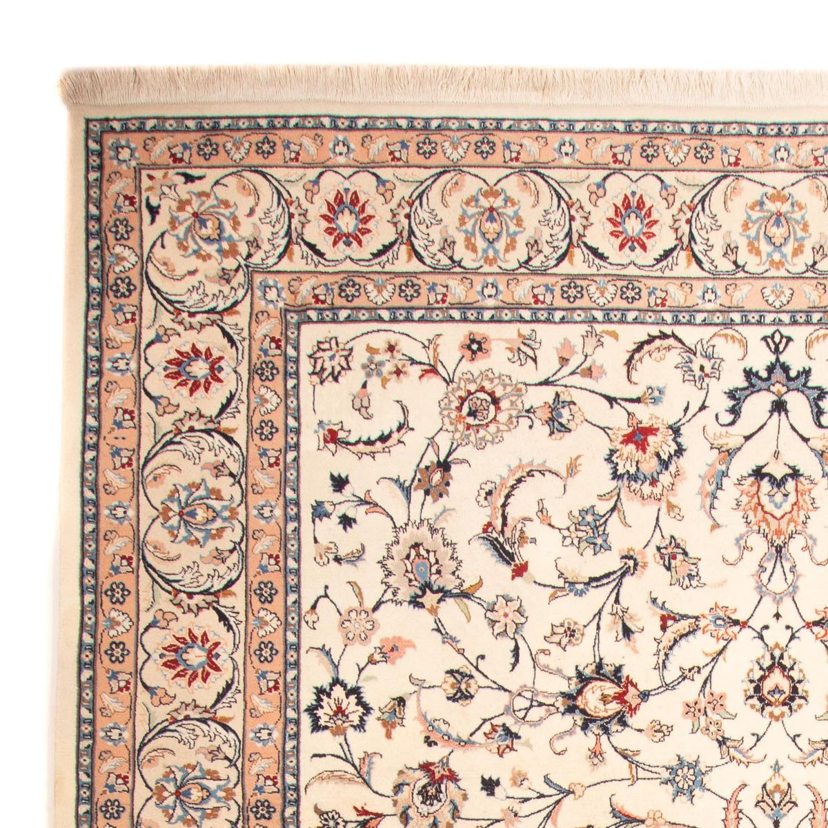 Perzisch tapijt - Nain - Koninklijk - 350 x 250 cm - beige