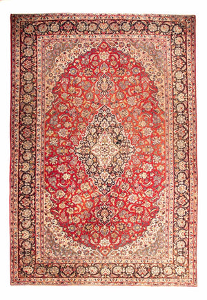 Perzisch tapijt - Tabriz - 400 x 277 cm - rood