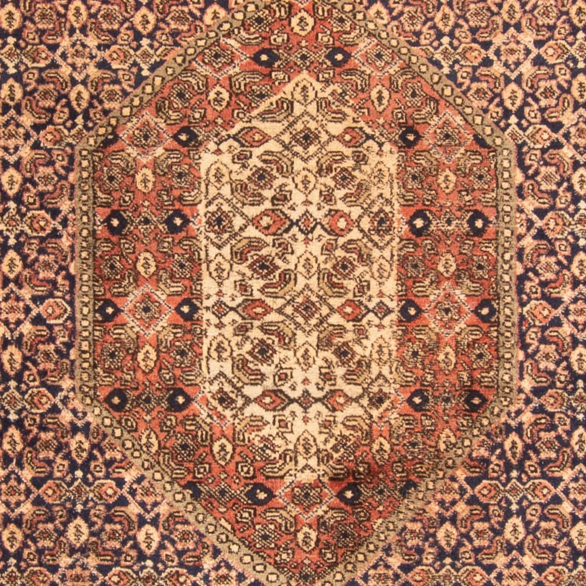 Perzisch Tapijt - Nomadisch - 330 x 220 cm - donkerblauw
