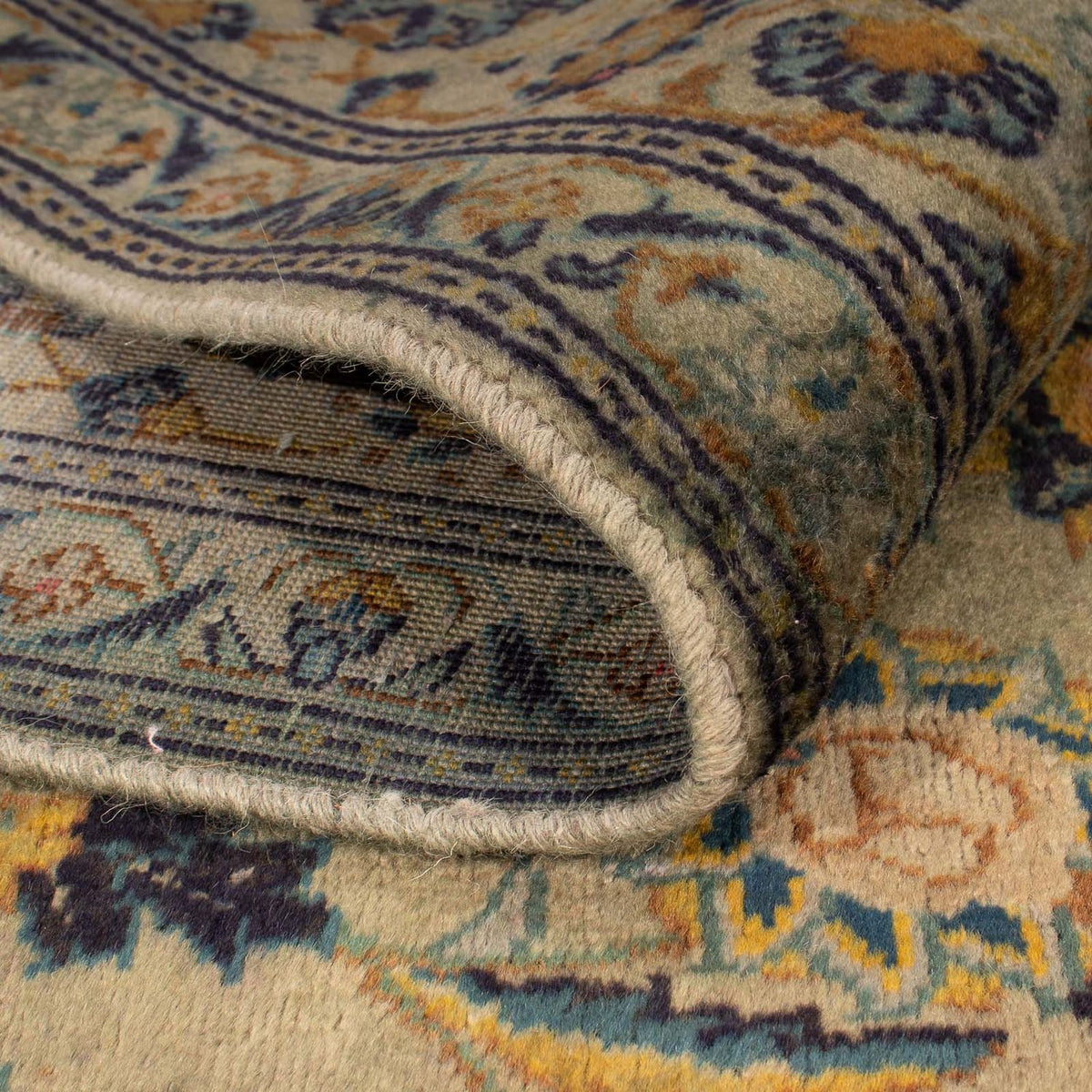 Perzisch tapijt - Keshan - 330 x 240 cm - lichtbruin