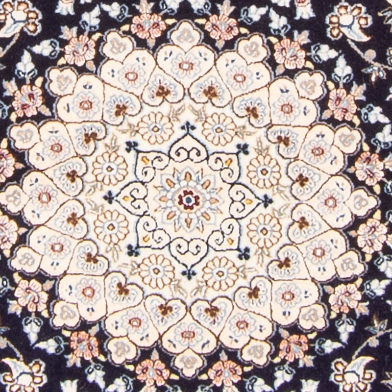 Perzisch tapijt - Nain - Premium - 150 x 97 cm - donkerblauw