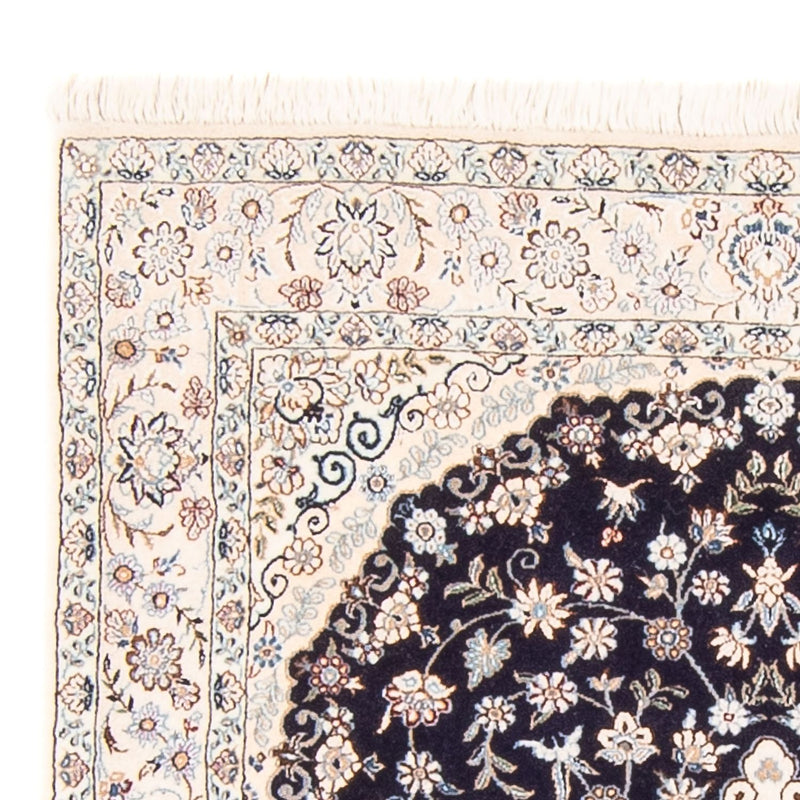 Perzisch tapijt - Nain - Premium - 150 x 97 cm - donkerblauw