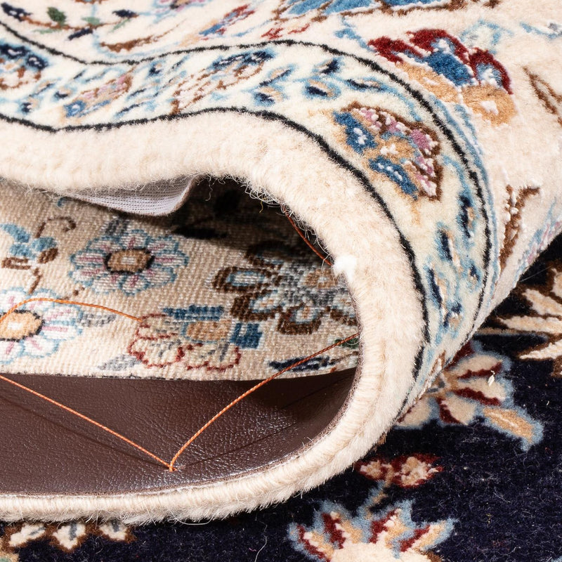 Perzisch tapijt - Nain - Premium - 150 x 97 cm - donkerblauw