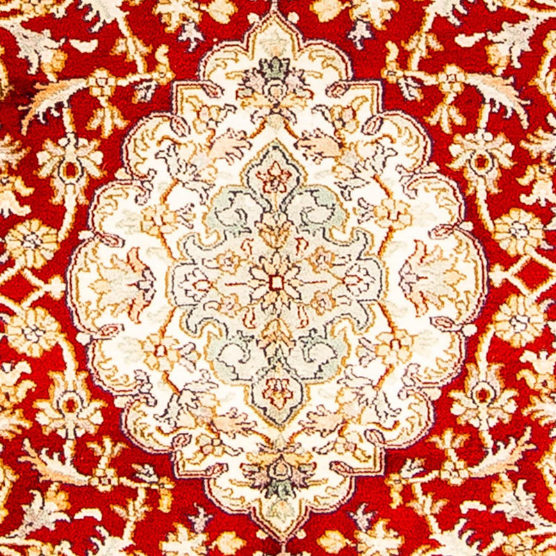 Zijden tapijt - Kashmir Silk - 186 x 129 cm - rood