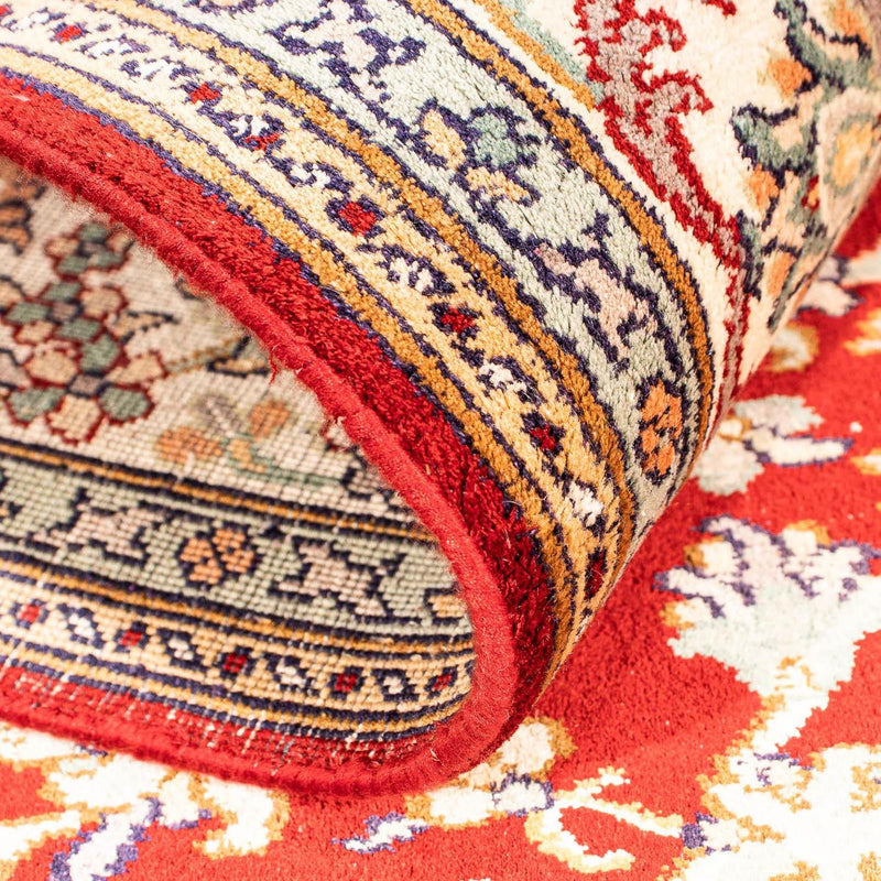 Zijden tapijt - Kashmir Silk - 186 x 129 cm - rood