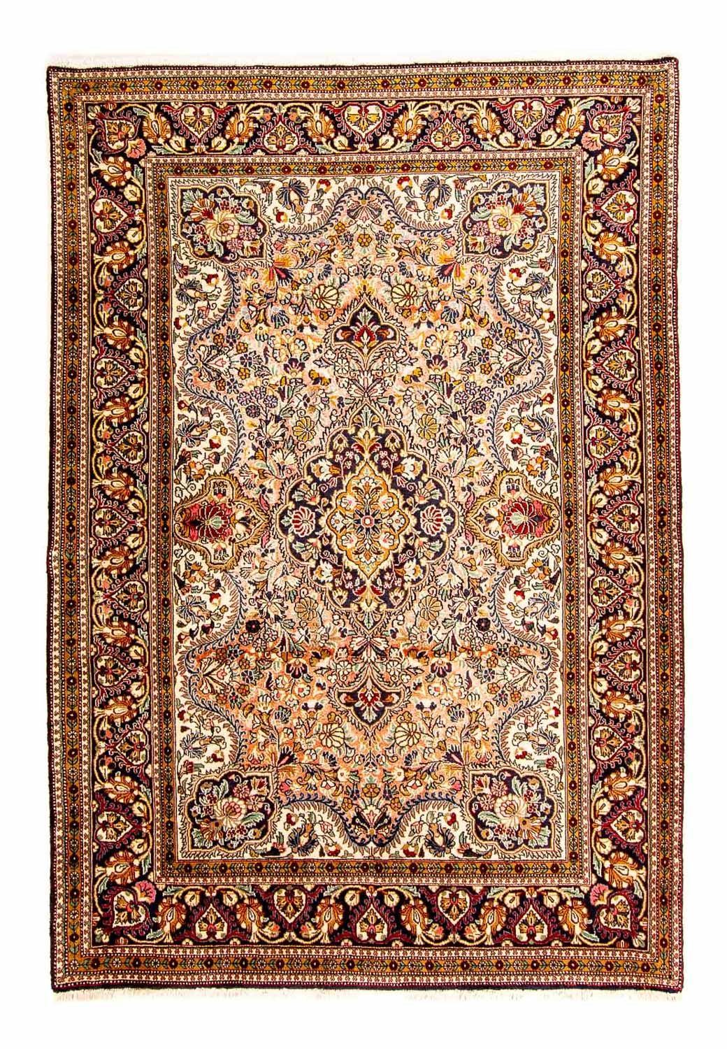 Perzisch tapijt - Ghom - 206 x 142 cm - beige