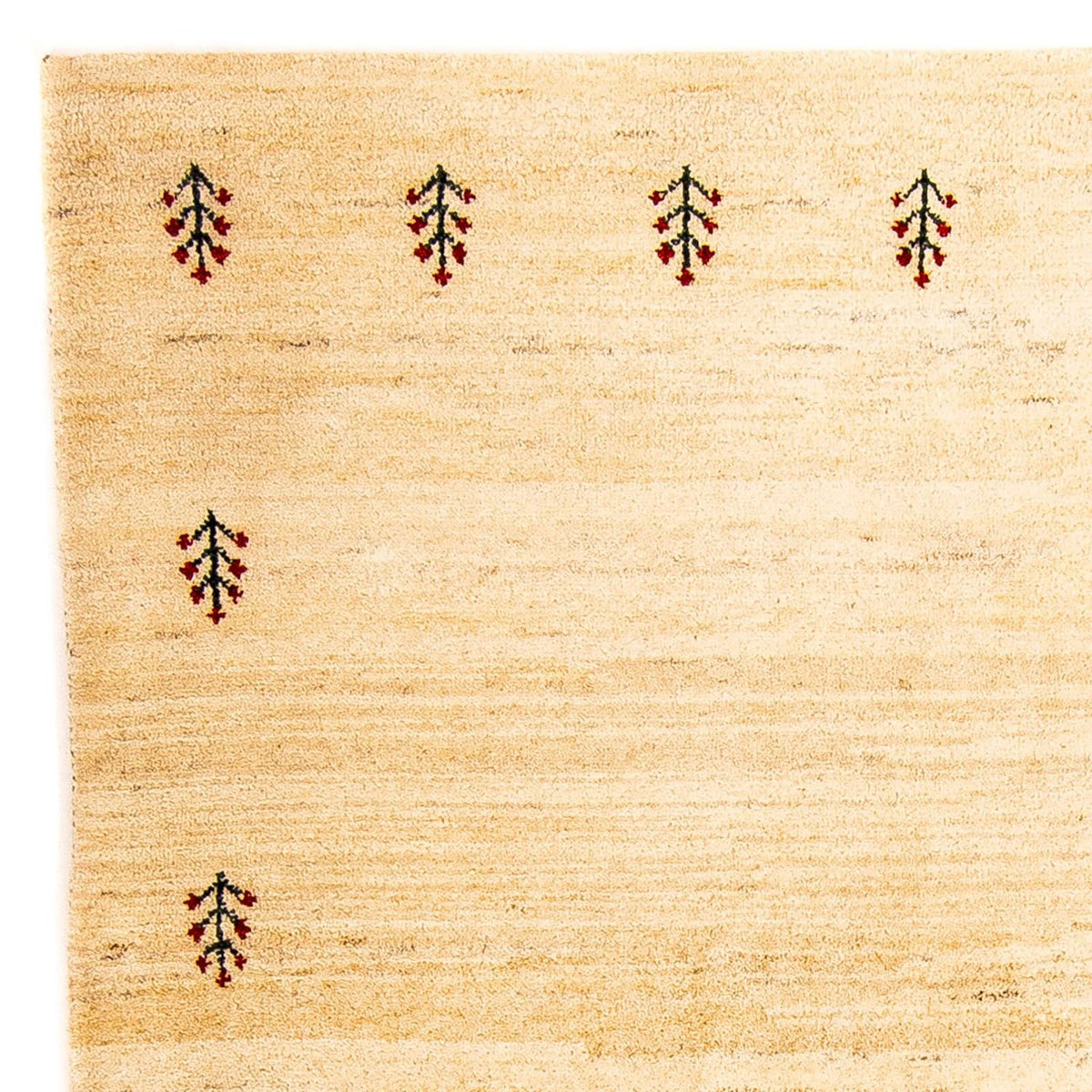 Gabbeh Tapijt - Loribaft Perzisch - 199 x 141 cm - licht beige