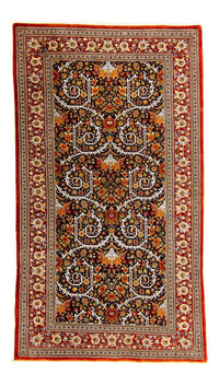 Perzisch tapijt - Ghom - 216 x 116 cm - rood
