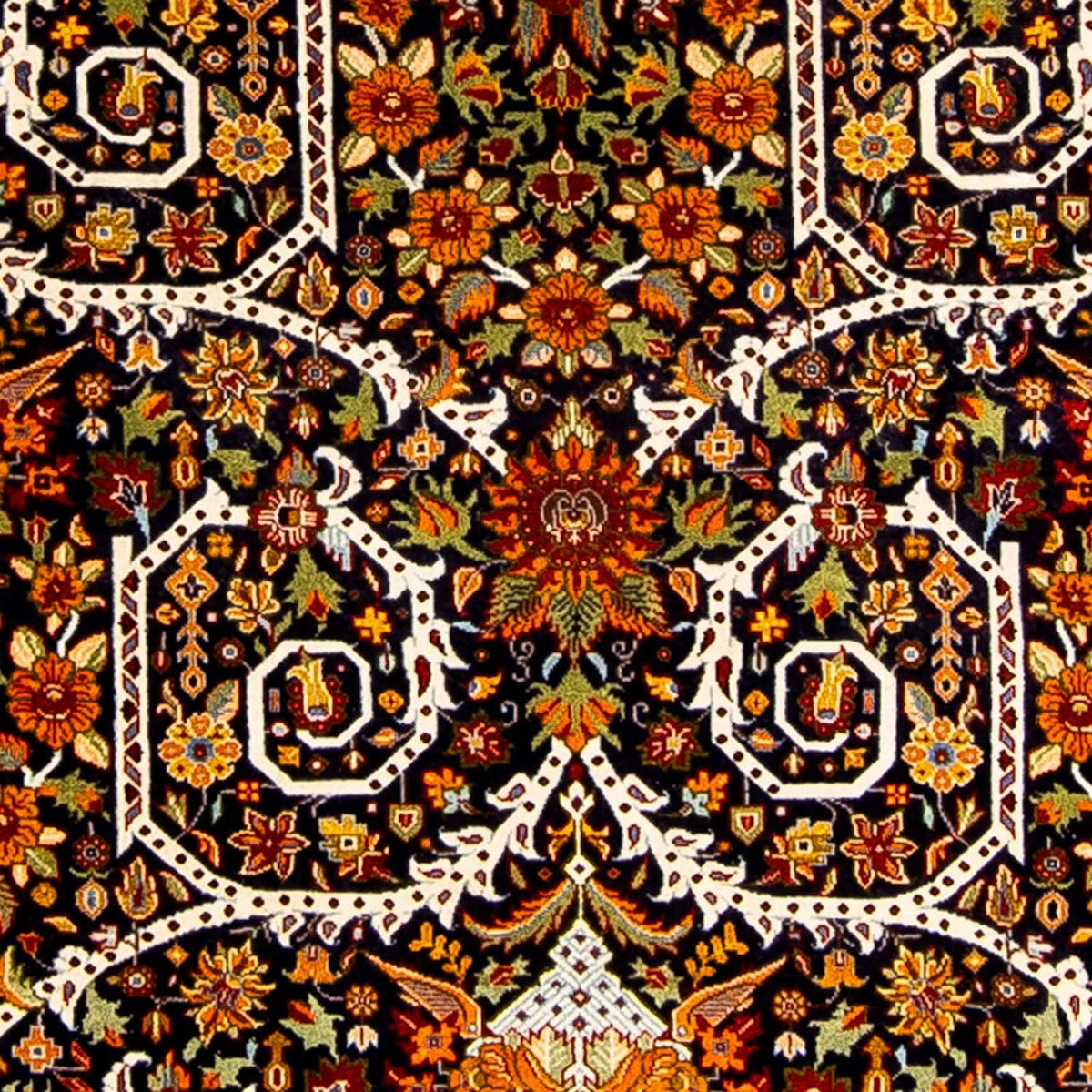 Perzisch tapijt - Ghom - 216 x 116 cm - rood