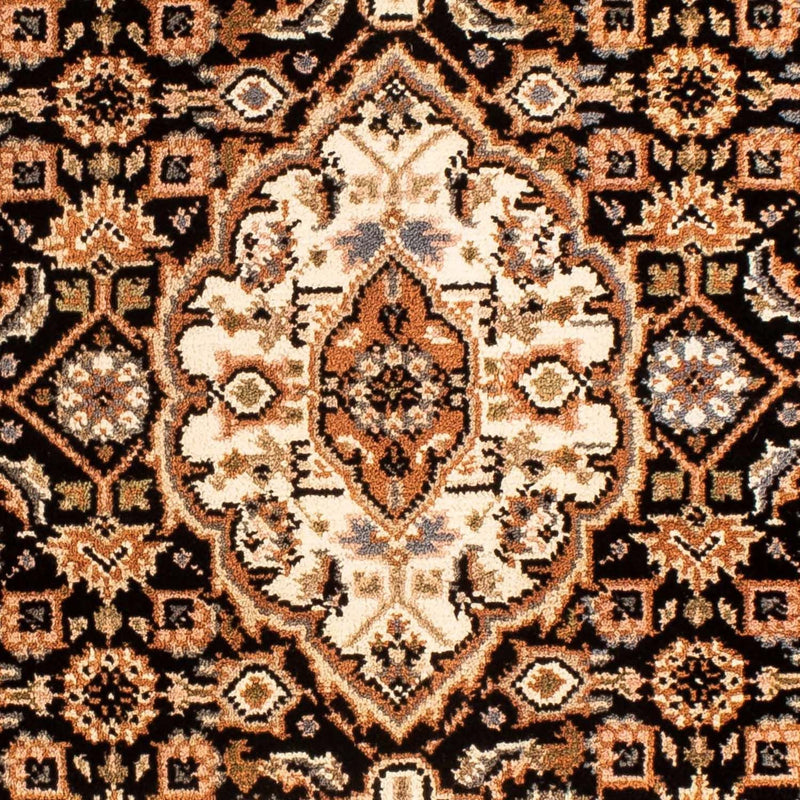 Oosters tapijt - Bijar - Indus rond  - 93 x 93 cm - donkerblauw