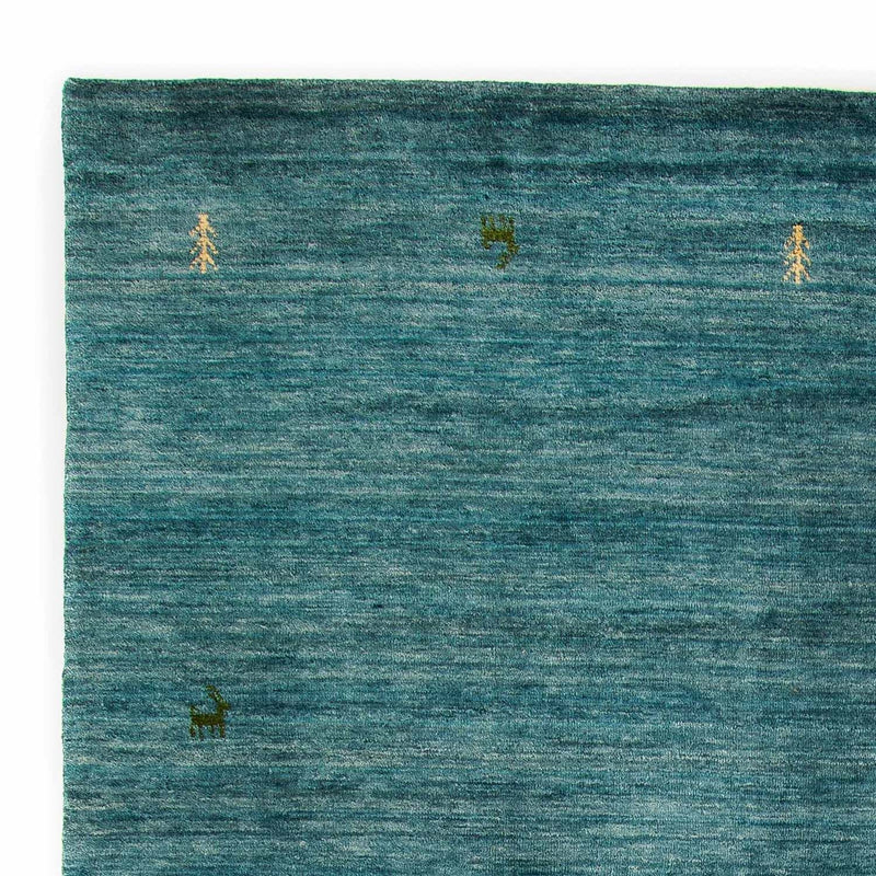 Gabbeh tapijt - Indus - 300 x 200 cm - blauw