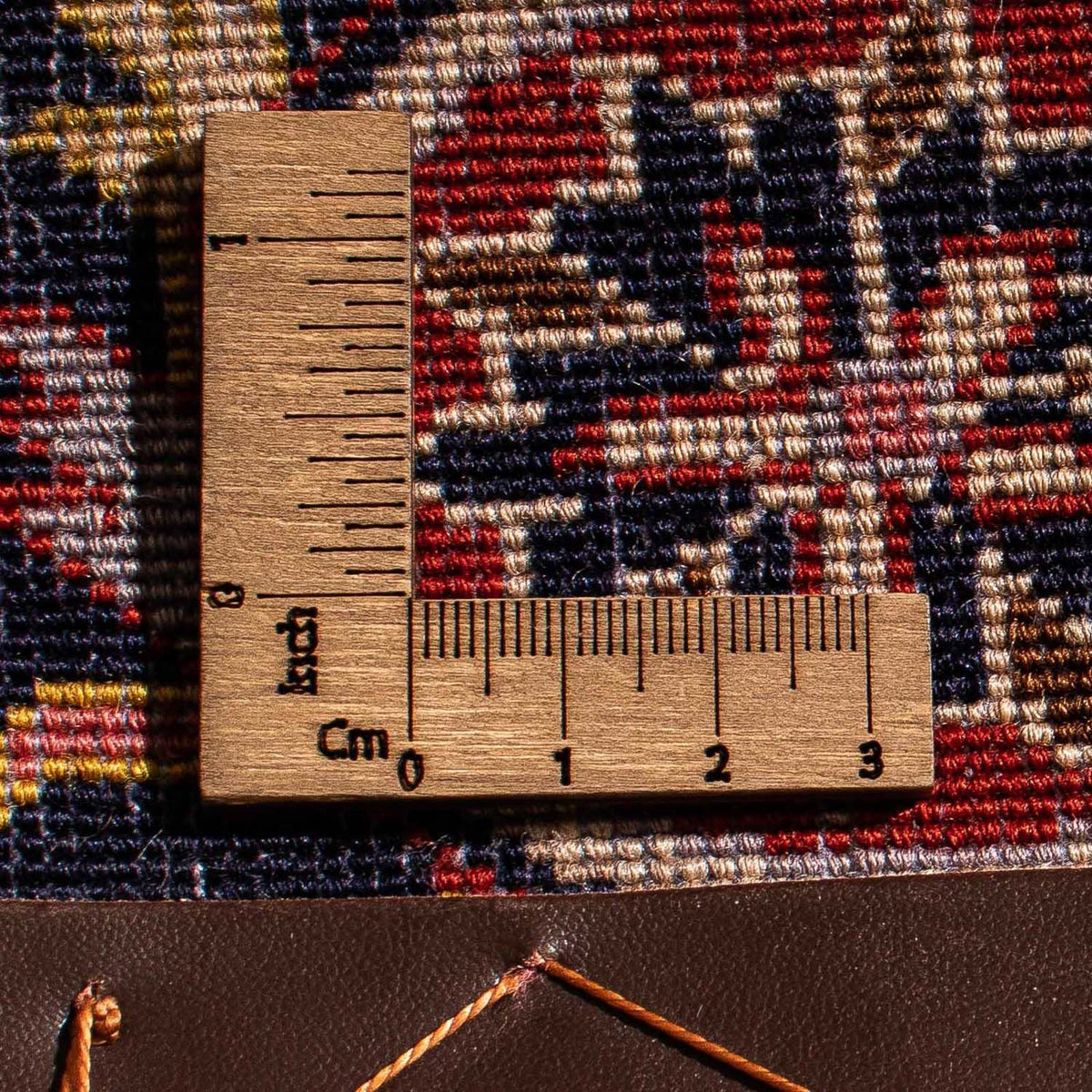 Perzisch tapijt - Keshan vierkant  - 97 x 77 cm - rood