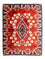 Perzisch tapijt - Keshan vierkant  - 97 x 77 cm - rood