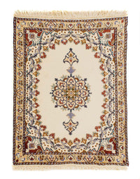 Perzisch tapijt - Nain - 78 x 60 cm - beige