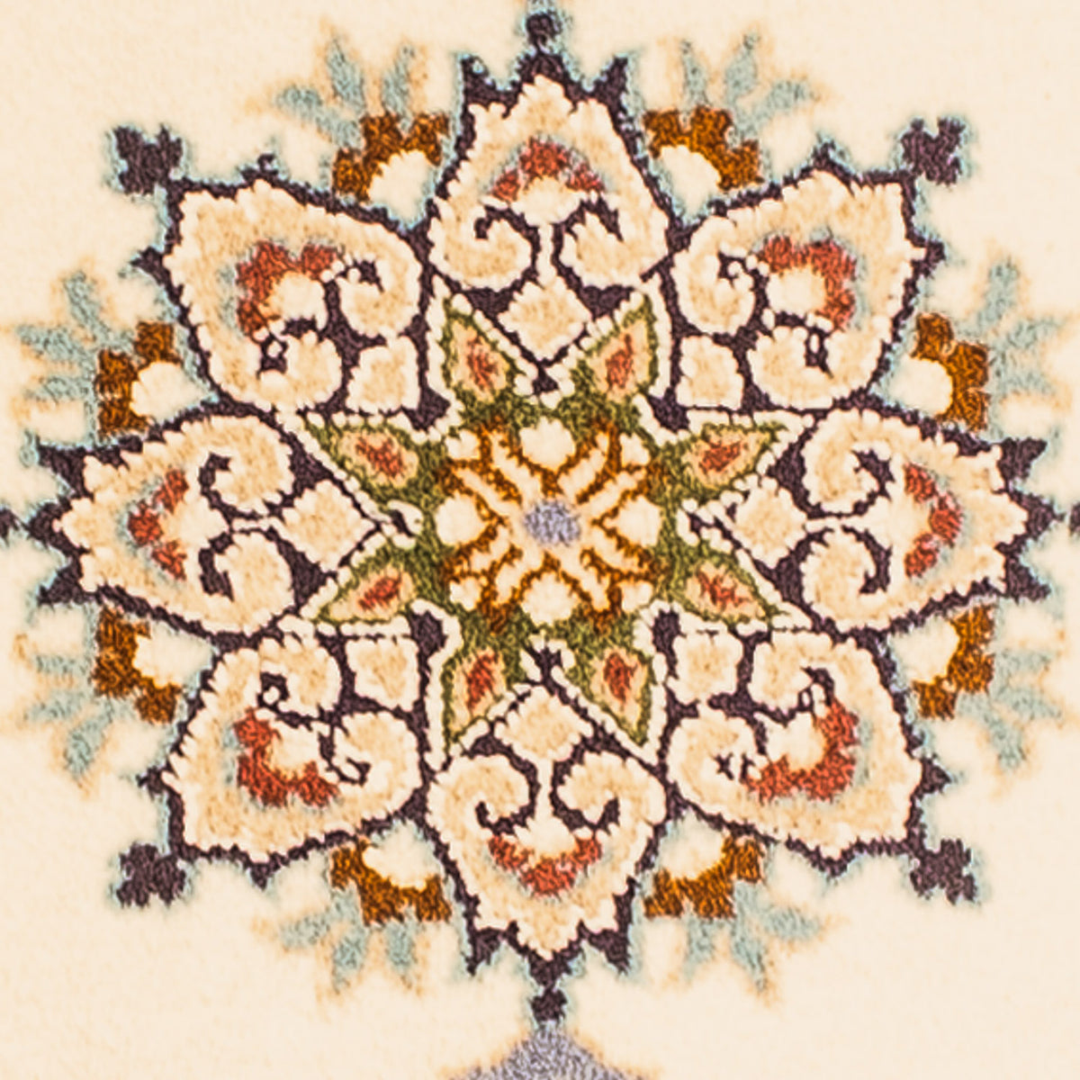 Perzisch tapijt - Nain - 78 x 60 cm - beige