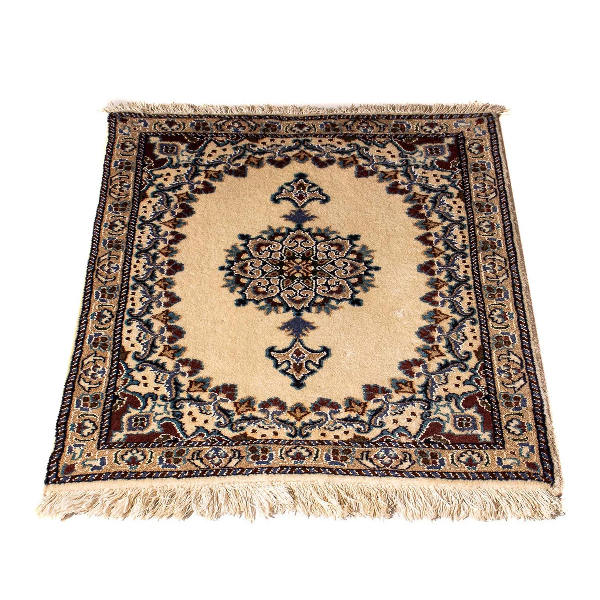 Perzisch tapijt - Nain - 78 x 60 cm - beige