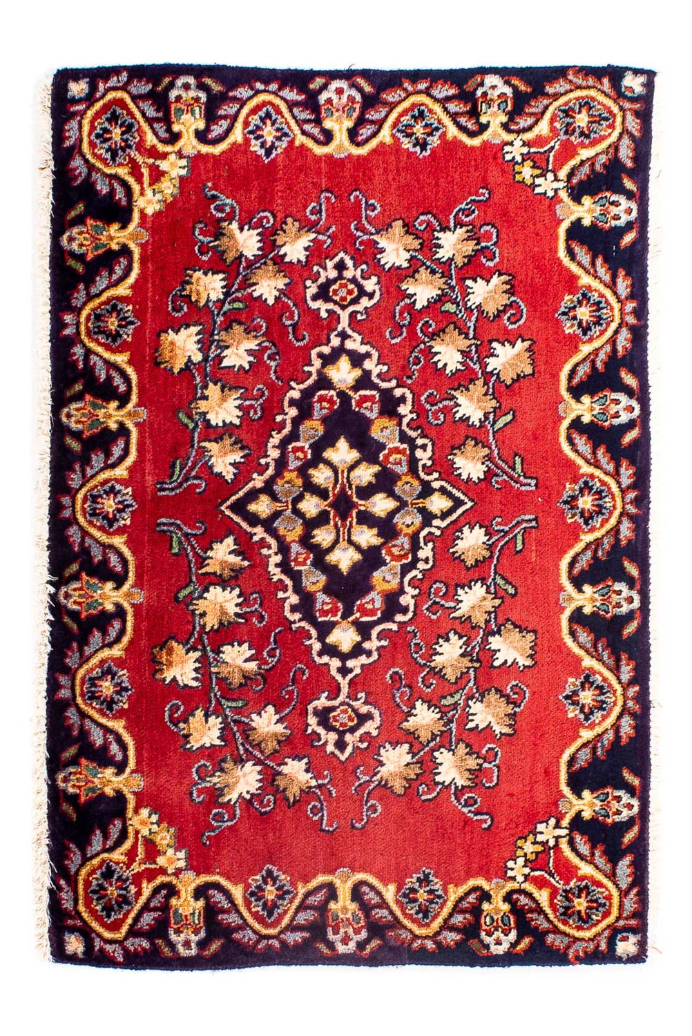 Perzisch tapijt - Keshan - 88 x 62 cm - donkerrood