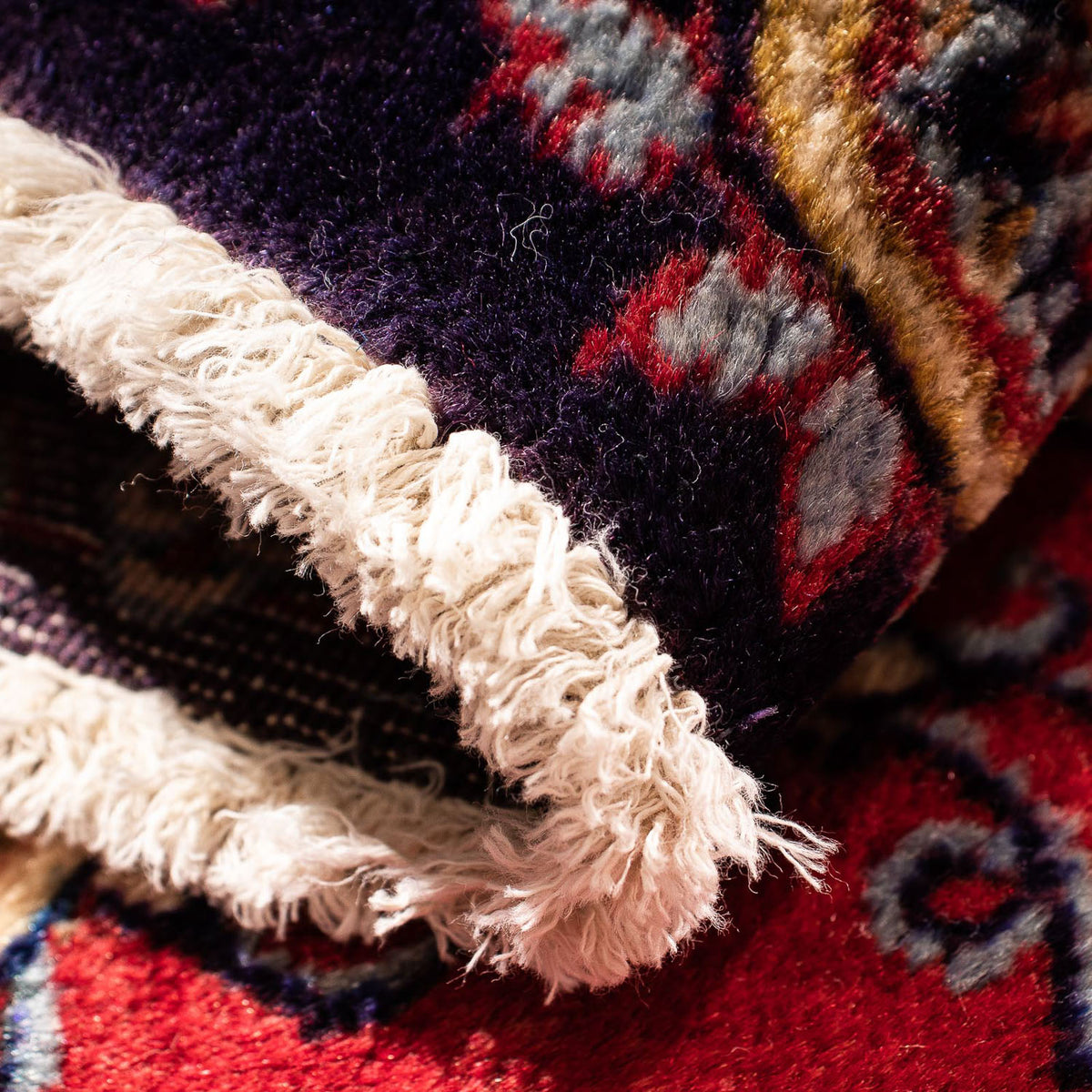 Perzisch tapijt - Keshan - 88 x 62 cm - donkerrood